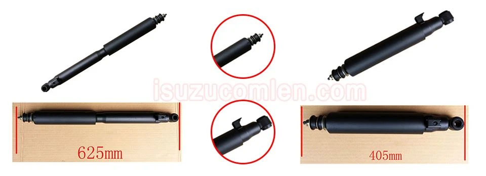 Isuzu NKR Front Hydraulic Shock Absorber Structural Details