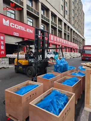 20 Adet 4HK1-TC Silindir Bloğu Sevk Edildi